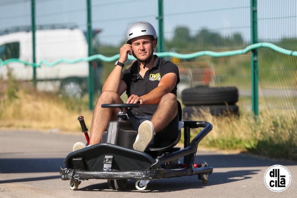 Kart électrique pour les visiteurs